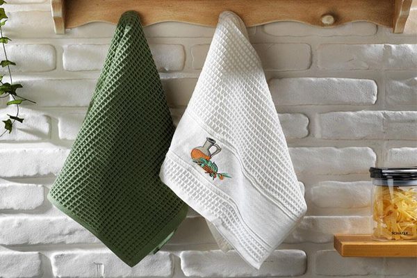 Schafer Home Olive 2 Li Kurulama Bezi 45X65 -Yeşil