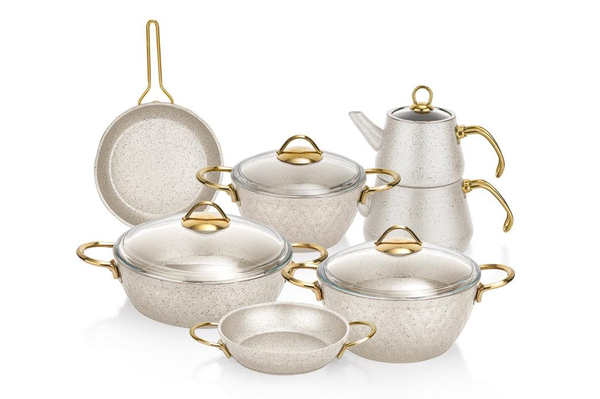 Schafer New Range Çeyiz Seti 11 Parça-Beyaz