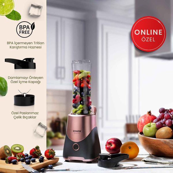 Schafer Stormy Kişisel Blender-Rosegold