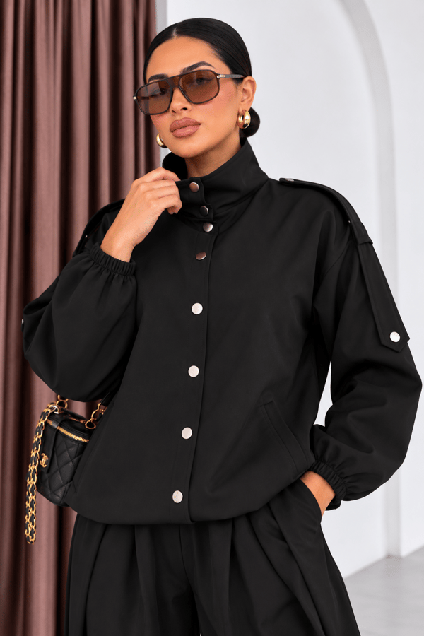 Bomber Ceket Siyah