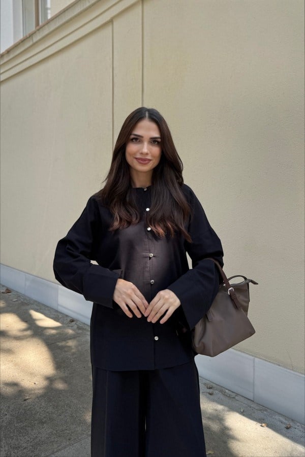 Denise İkili Pantolon Takım Siyah