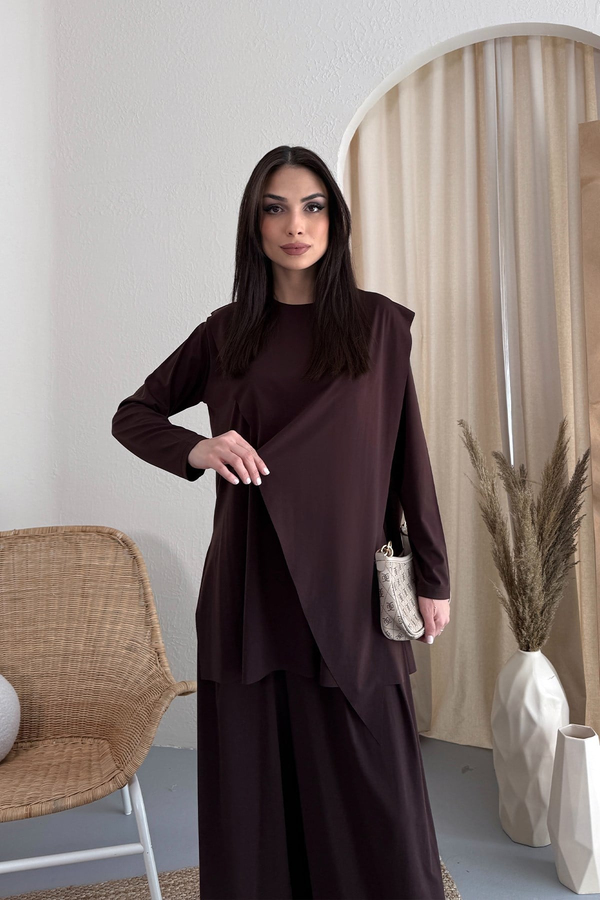 Doha İkili Takım Kahverengi