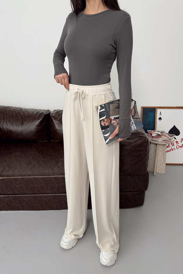 Palazzo Model Pantolon Bej