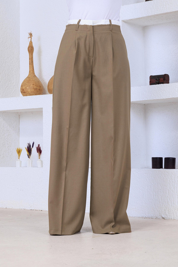 Poliviskon Pantolon Karamel