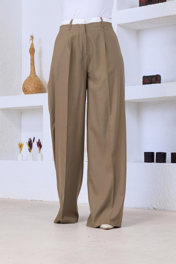 Poliviskon Pantolon Karamel