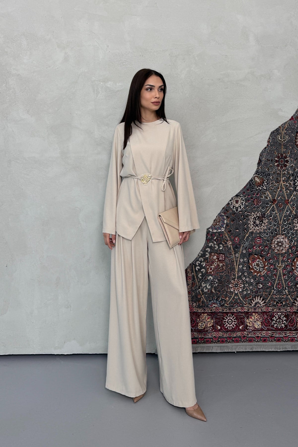 Twill Kruvaze Takım Taş