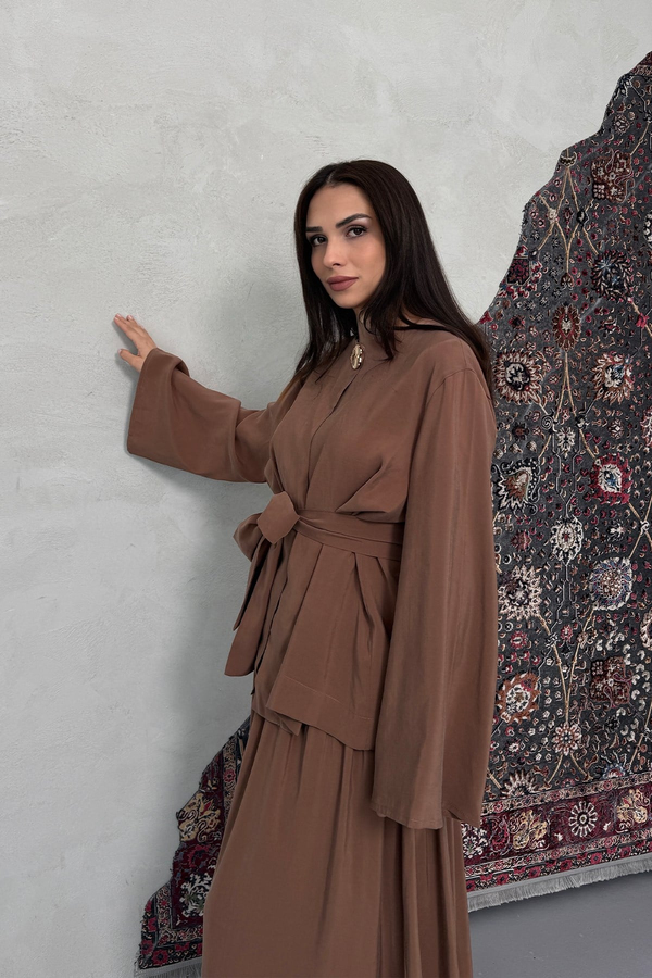 Nazen Broş Takım Taba