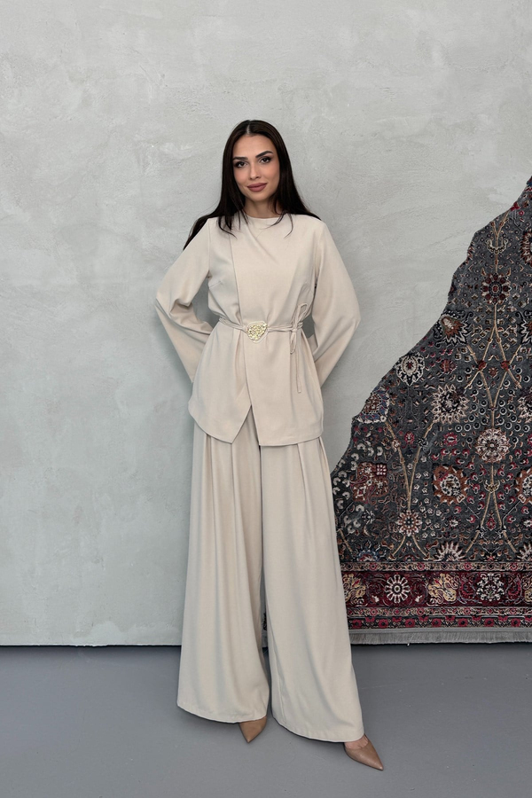 Twill Kruvaze Takım Taş