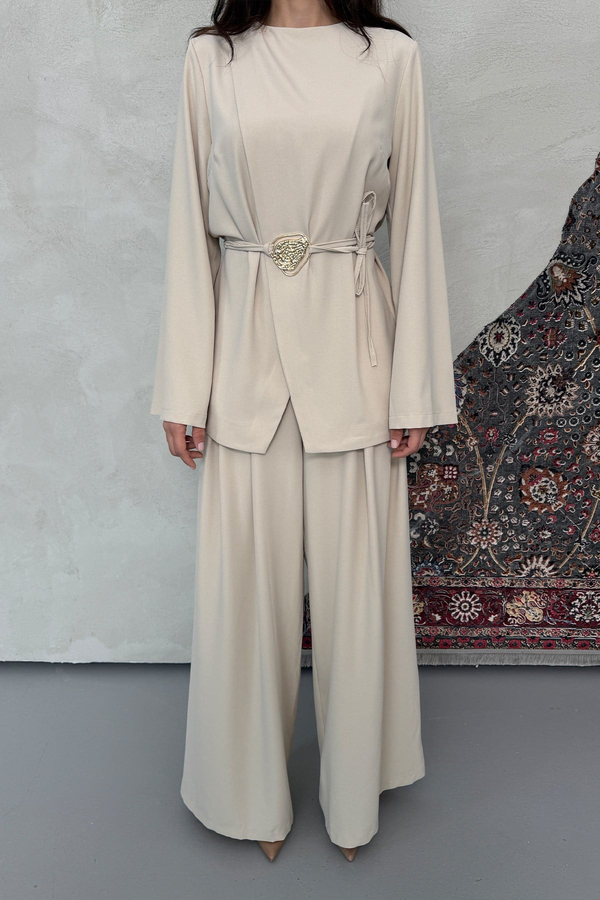 Twill Kruvaze Takım Taş
