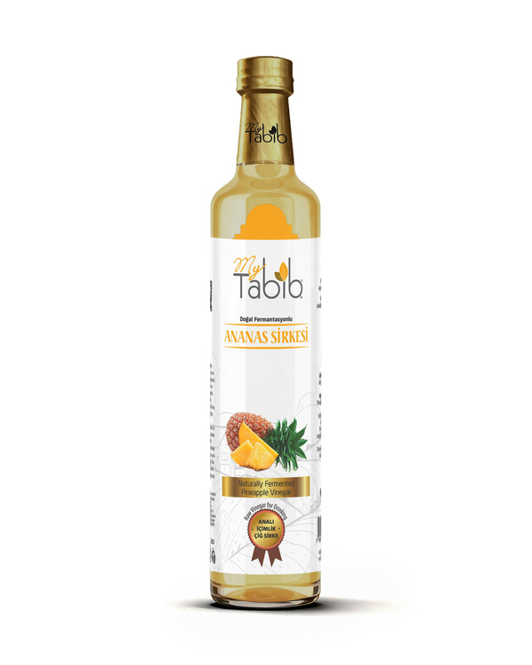ANANAS SİRKESİ- ANALI İÇİMLİK ÇİĞ SİRKE 500 ML
