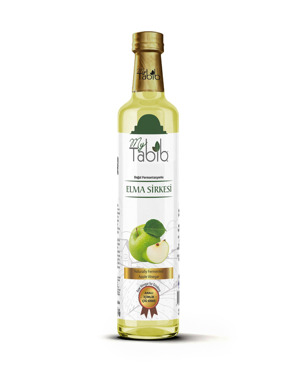ELMA SİRKESİ-ANALI İÇİMLİK ÇİĞ SİRKE 500 ML