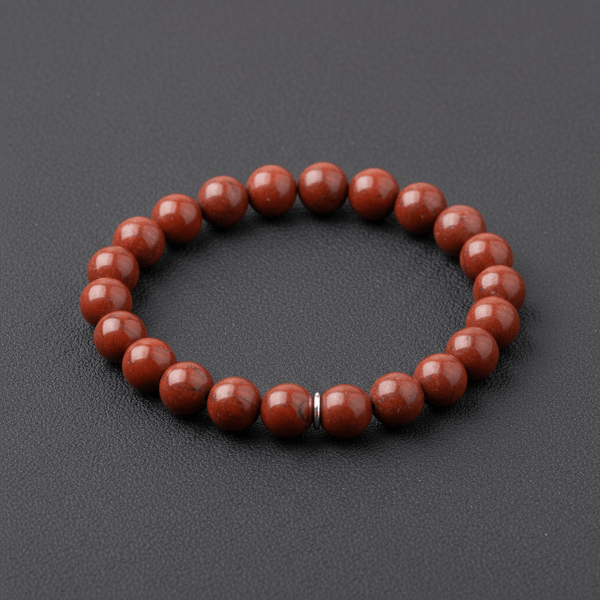 JASPER TAŞI ELASTİK BİLEKLİK 8 MM