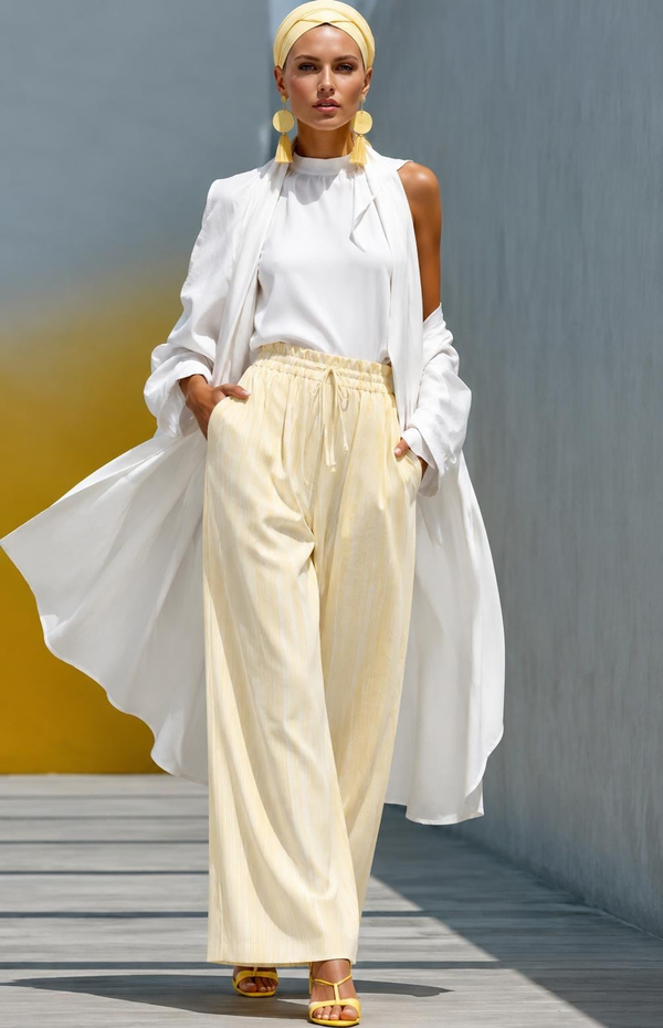 A606255 Aguaje Lastikli Pantolon / SARI