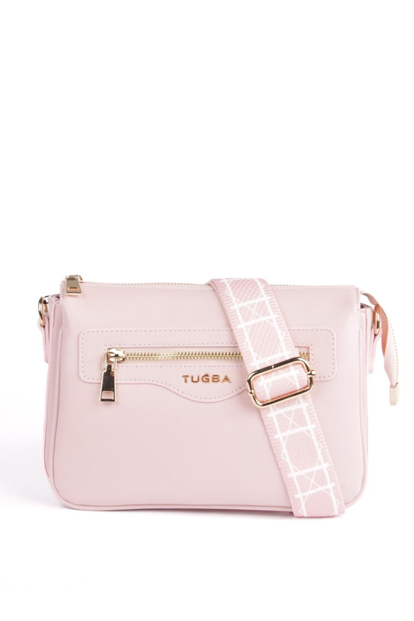 T4770 Vonce Tuğba Kadın Çapraz Çanta / PUDRA