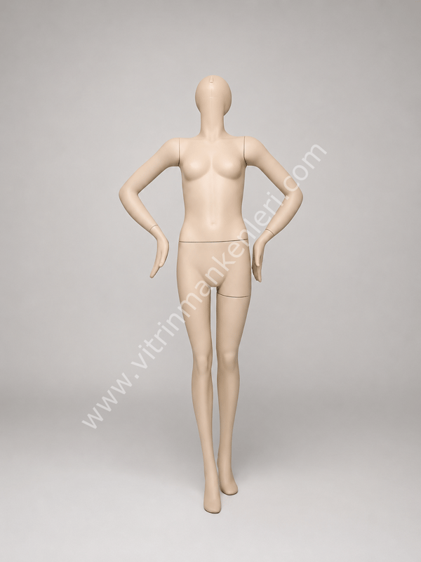 Polyester Vitrin Bayan Boy Mankeni