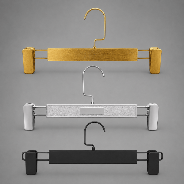 Etek Pantolon Askısı Siyah/Gold/Krom