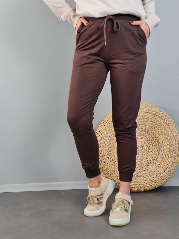 FELİX10848 Kahverengi Eşofman Alt Pantolon
