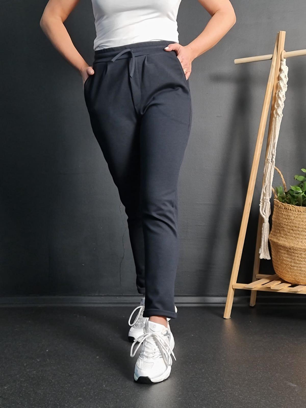 FELİX11253 Duble Paça Çelik Örgü Lacivert Pantolon