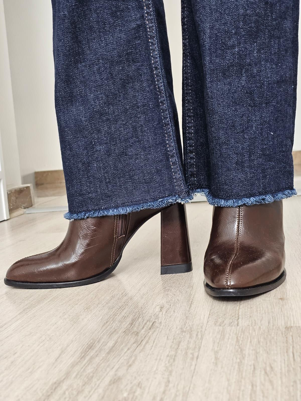 FELİX14584 Paça Püsküllü Koyu Lacivert Jean Pantolon
