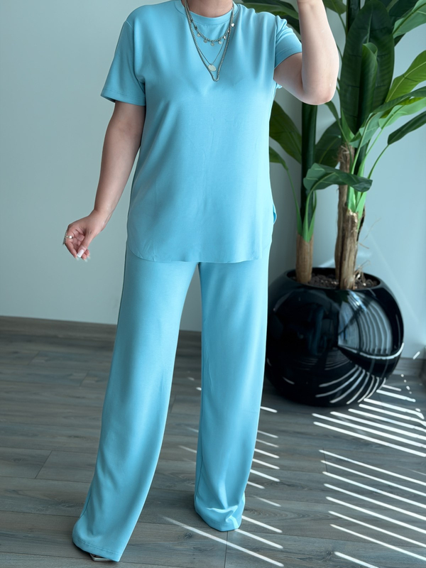 Basic İkili Modal Takım BEBE MAVİ-23MeUST00165