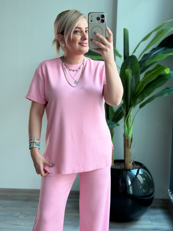 Basic İkili Modal Takım PEMBE-23MeUST00165