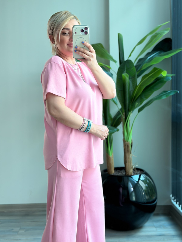 Basic İkili Modal Takım PEMBE-23MeUST00165