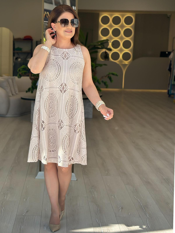 Fisto Detay Astarlı Elbise PUDRA-23YELB000155