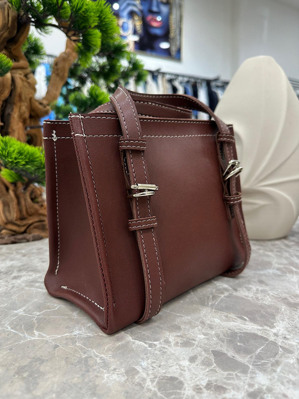 Kemer Detaylı Çanta BORDO-23YCNT000002
