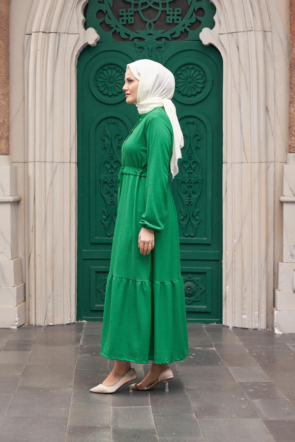 Afra Elbise - Yeşil