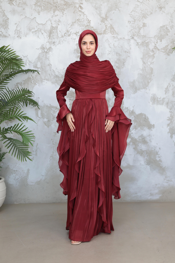 Beste Abiye - Bordo