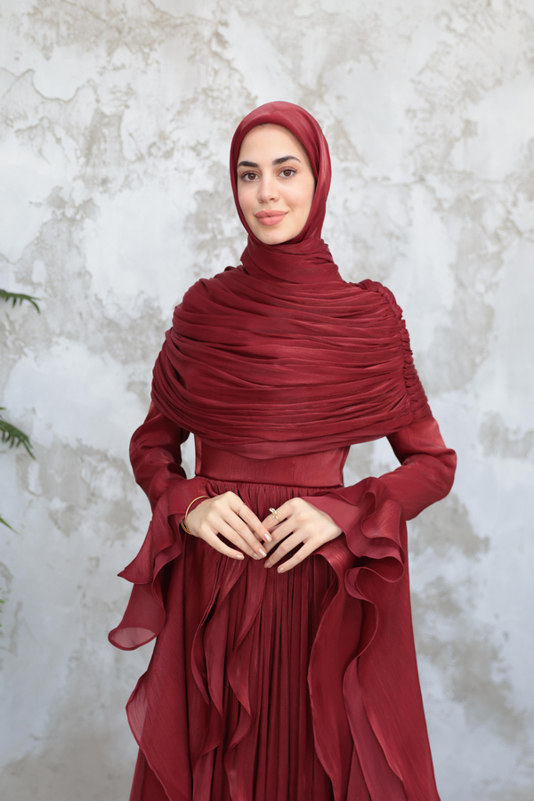 Beste Abiye - Bordo