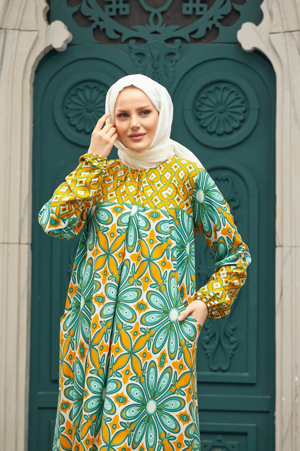 Ceylan Elbise - Sarı