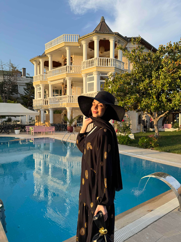 Demet Elbise - Siyah