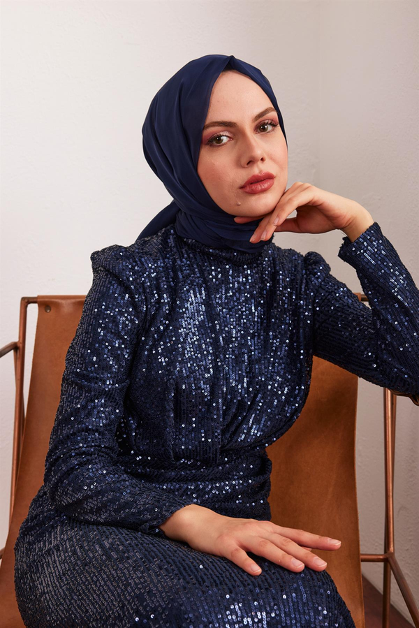 Derya Payet Abiye - Lacivert