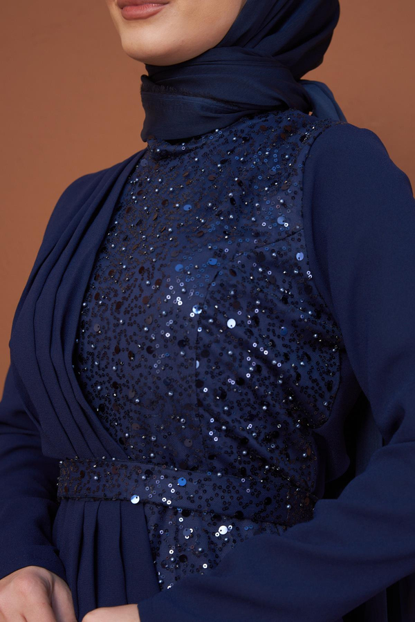 Elvan Abiye - Lacivert