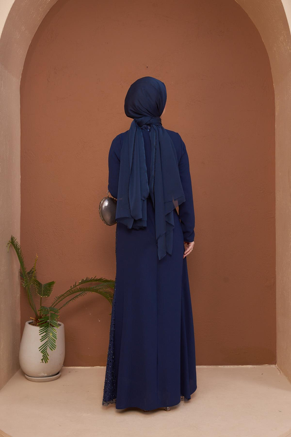 Elvan Abiye - Lacivert
