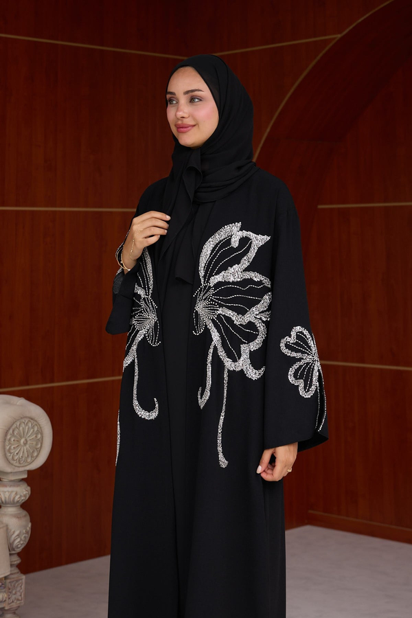 Ferda Abaya ( İçliksiz) - Siyah