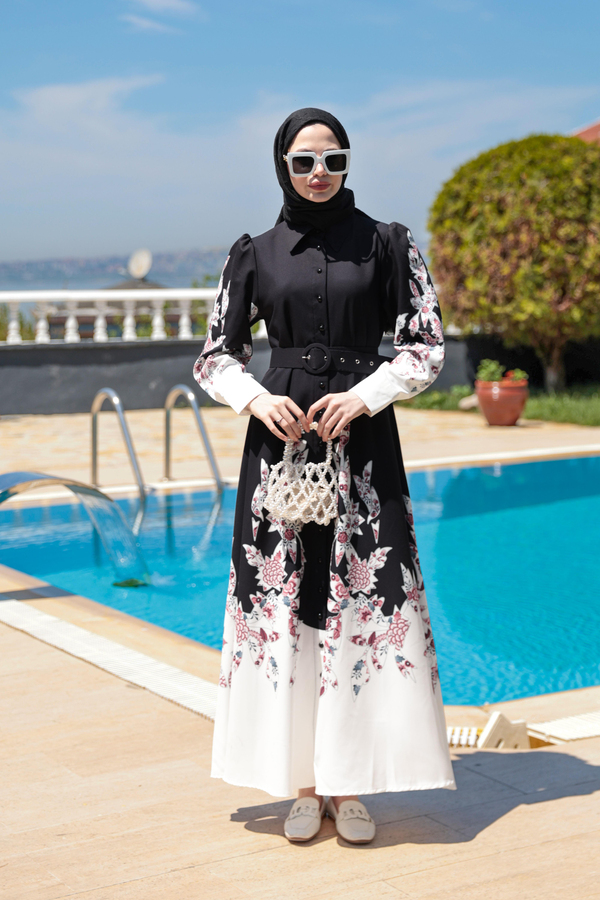 Feyza Elbise - Siyah