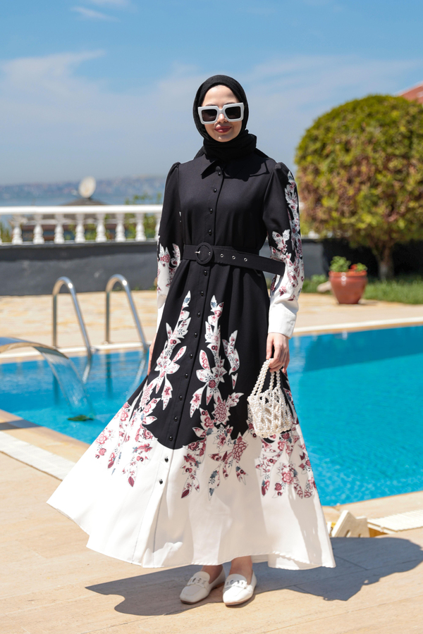 Feyza Elbise - Siyah