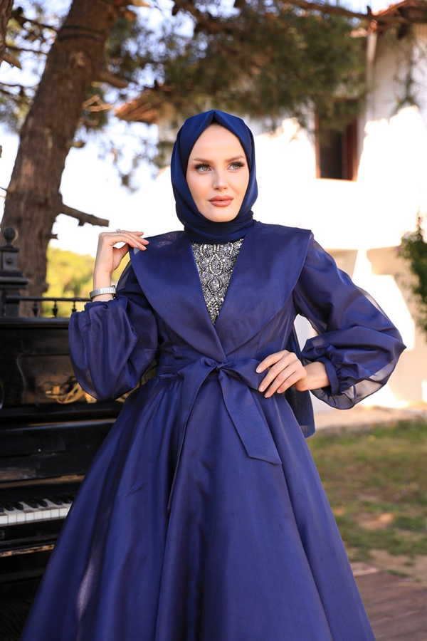 Gülperi Abiye - Lacivert