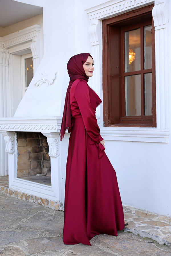 İzem Abiye - Bordo