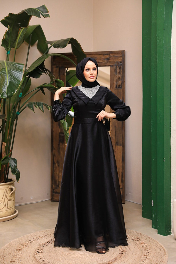 Kardelen Abiye - Siyah