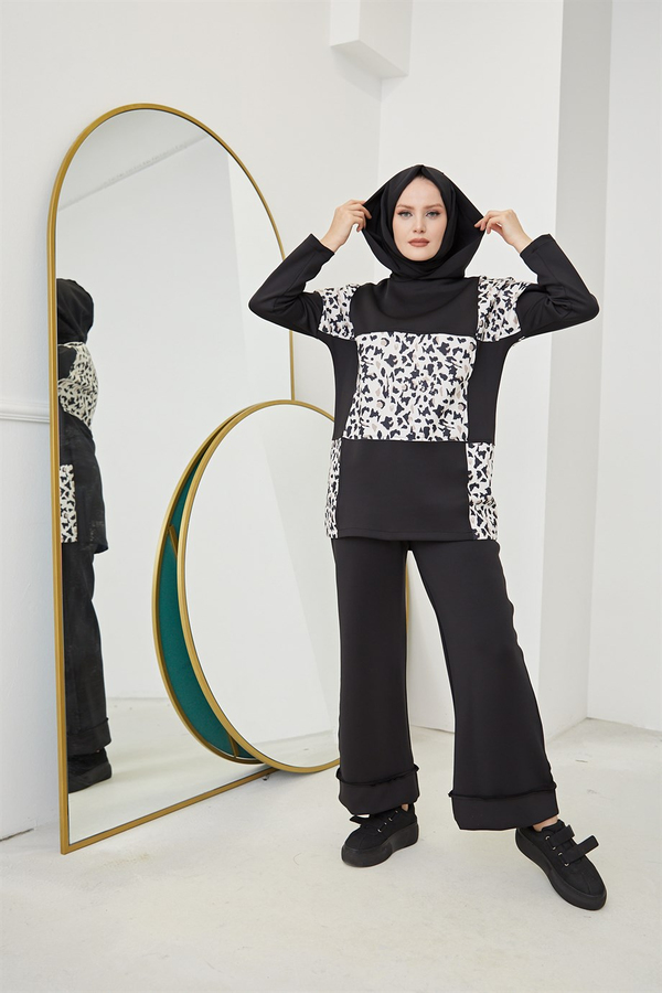Leopar Takım - Siyah