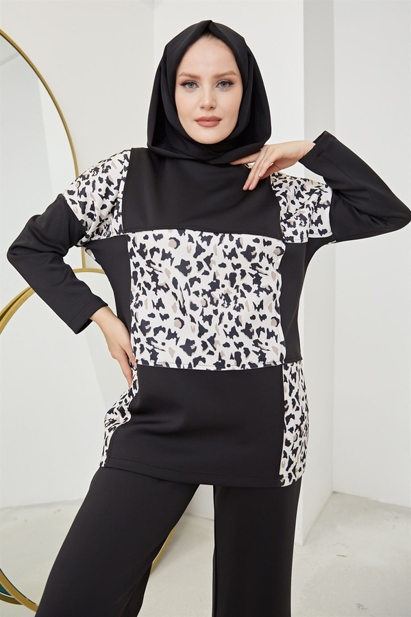 Leopar Takım - Siyah