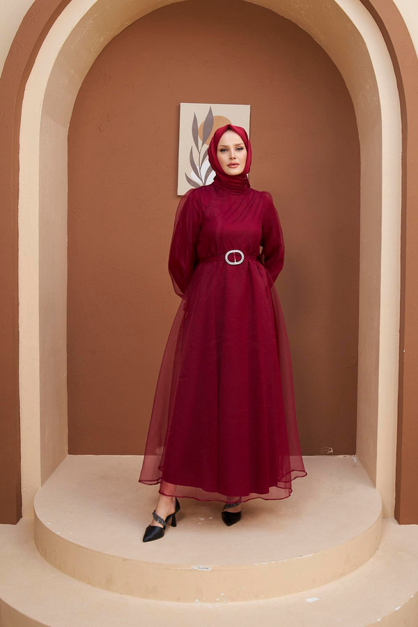 Manolya Abiye - Bordo