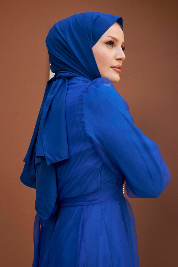 Manolya Abiye - Saks Mavi