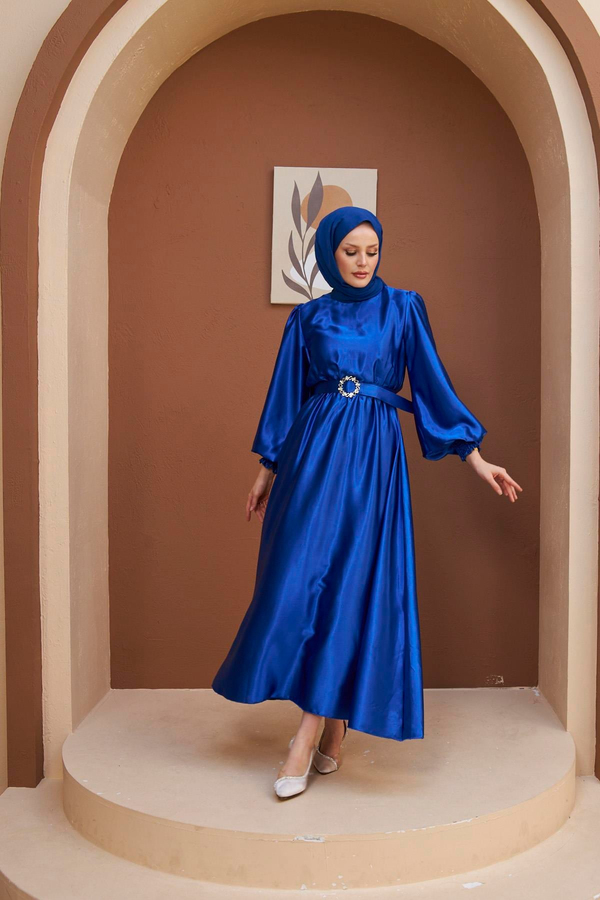 Meral Abiye - Saks Mavi