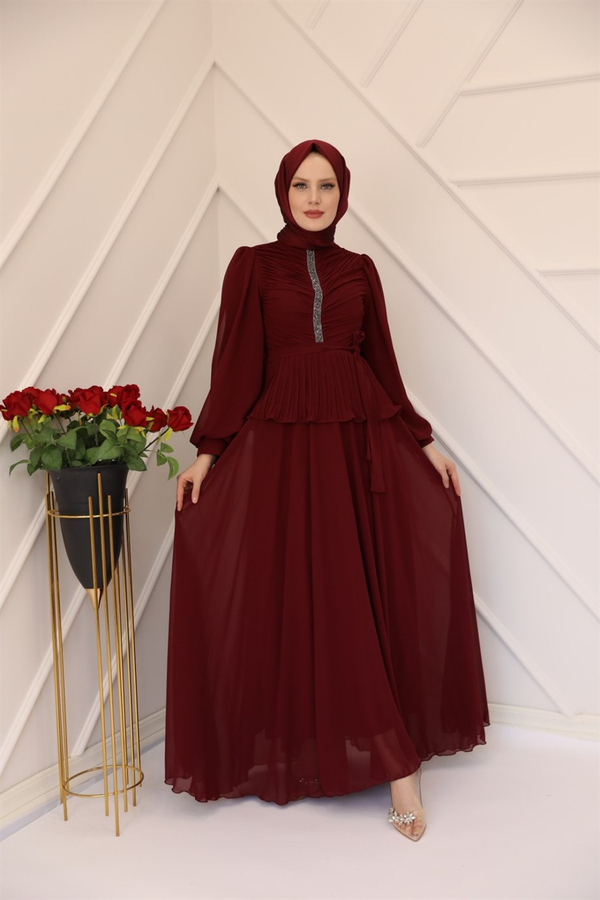 Mine Abiye - Bordo