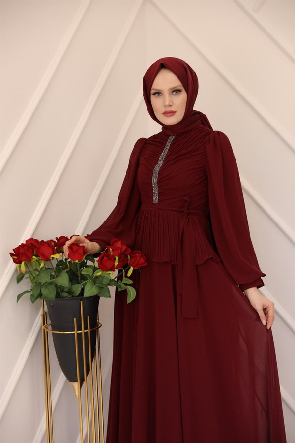 Mine Abiye - Bordo