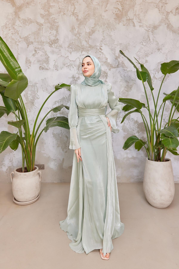Mintaha Abiye - Mint Yeşil